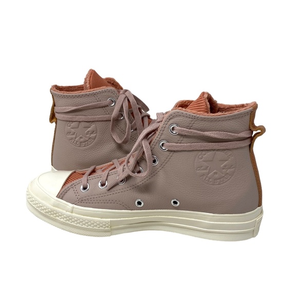 Converse Chuck 70 Counter Climate High Top Pink Leather Women's Sneakers A01332C - Picture 5 of 9